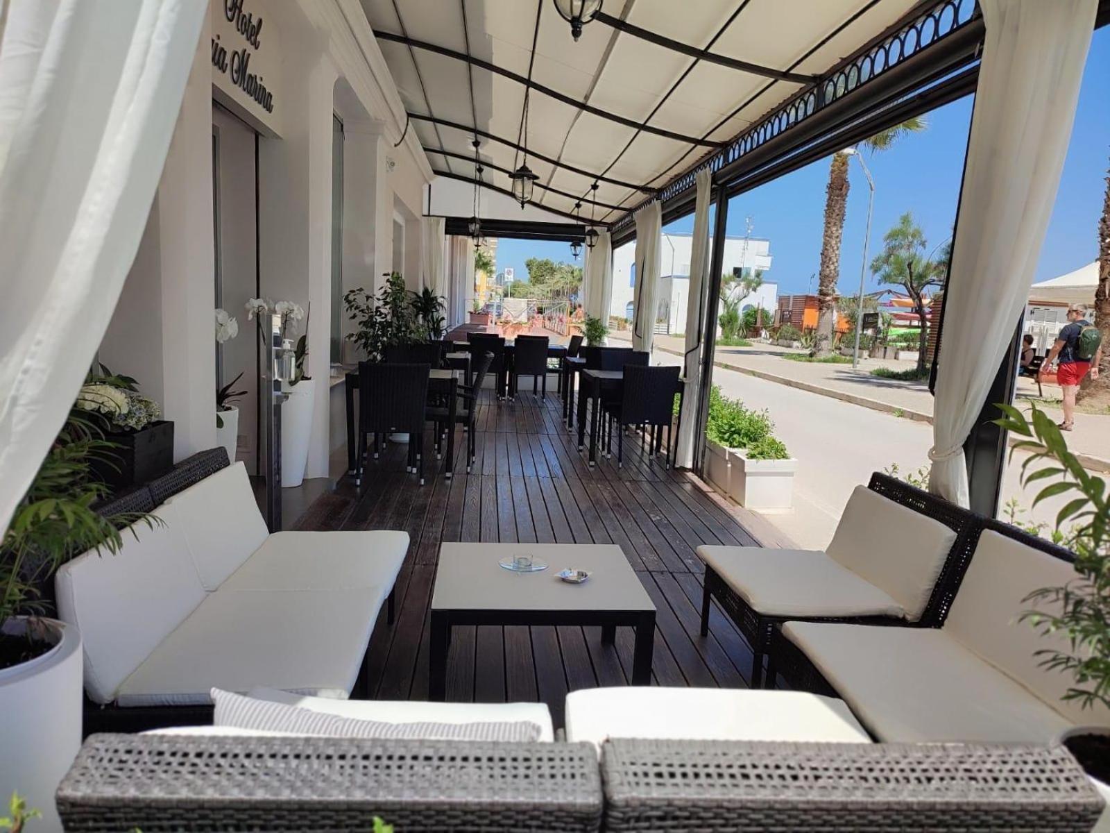 Hotel Baia Marina Cupra Marittima Bagian luar foto